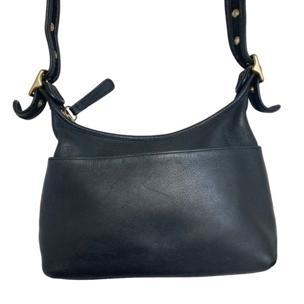 Coach vintage black leather legacy crossbody 9136